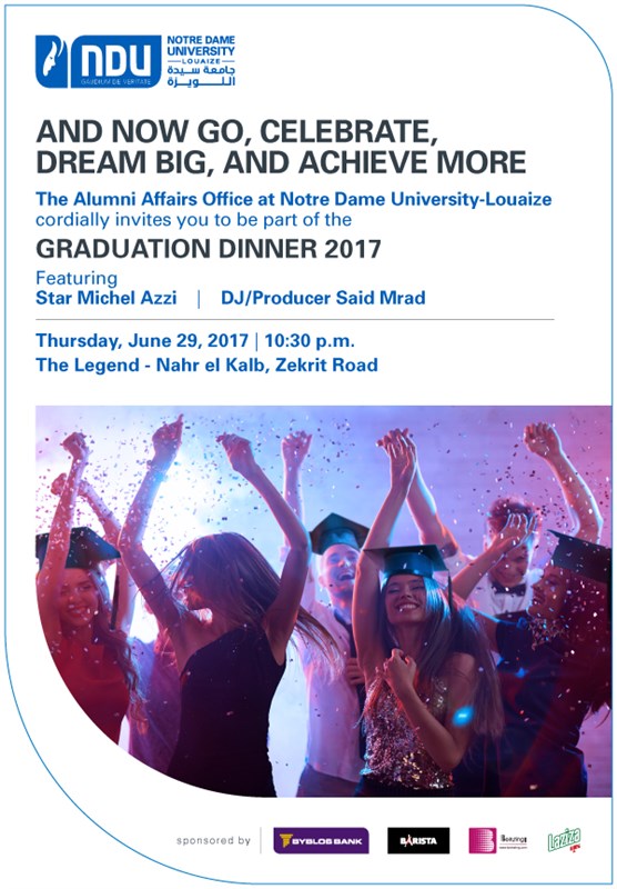 NDU Graduation Dinner 2017